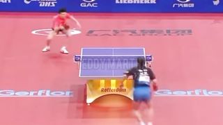 Aksi dan skill pemain top dunia_Tennis Meja .