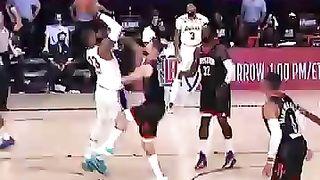 LeBron was ready ????