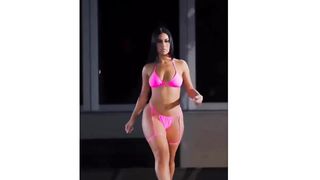 SHERRY FOREIGN ARRASA NO DESFILE MIAMI SWIM WEEK - VITRINE MAROMBA These are the ideal women of men who show a dazzling body chart