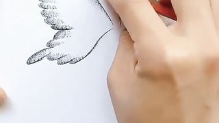 drawing video using a pencil part 1