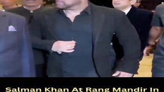 Salman Khan At Rang Mandir In Bandra #shorts #salmankhan #bollywood #short #trending #viral #shortvideo
