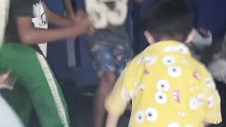 dancing children