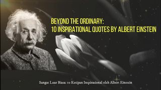 Life is like riding a bicycle. To keep your balance, you must keep moving.