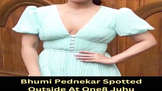 Bhumi Pednekar Spotted Outside At One8 Juhu #shorts #bhumipednekar #short #trending #viral #bollywood #shortvideo