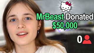 Mr BEAST Donated $50,000 To TWITCH STREAMERS!