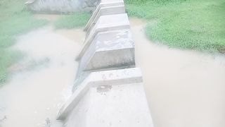 My village small river