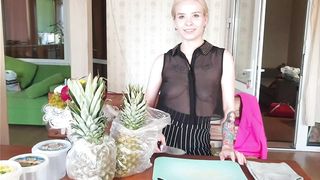HOW TO CUT A PINEAPPLE  Clean  Delicious