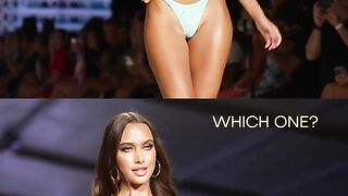Priscilla Ricart VS Kamila Davies #miamiswimweek These are the ideal women of men who show a dazzling body chart