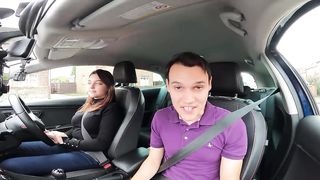 Mock driving test in the UK