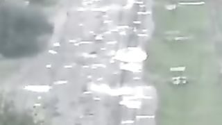 Russian tanks fall into Ukrainian ambush@shorts