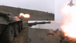 Russian mobilized soldiers training to drop munitions from DJI UAVs