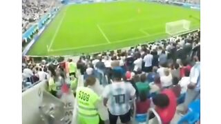 HIS REACTION AFTER MESSI GOAL❤️