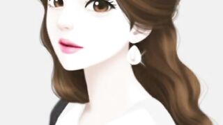Beautiful cartoon girl//cartoongirl