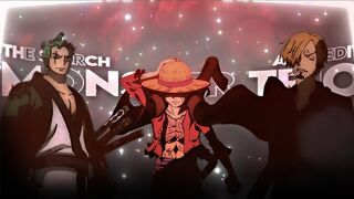One Piece [ 4K - AMV-EDIT ] - The Search - Monster Trio
