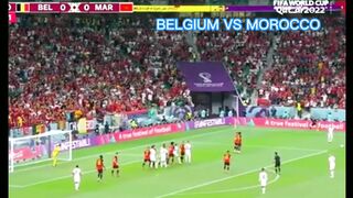 BELGIUM VS MOROCCO