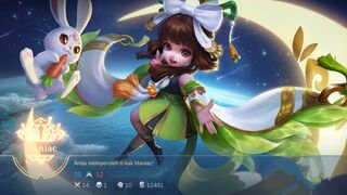 Chang'e Kill Maniac ????????✨#shorts #mobilelegends #fotuna #change