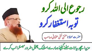 مفتی تقی عثمانی صاحب کا بہترین بیان