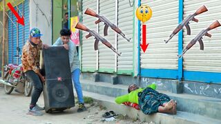 Viral Fake Firing PRANK _ Fake G-U-N Shot Prank _ So Funny Videos _ 1- More FUN(720P_60FPS)