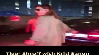 Tiger Shroff with Kriti Sanon Spotted at Andheri #shorts #tigershroff #short #trending #viral #bollywood #shortvideo