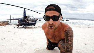 Seafood Catch And Cook In A Helicopter On Remote Islands