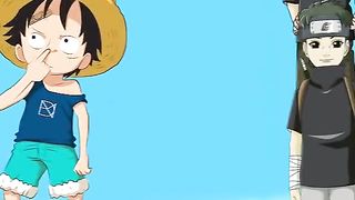 Anime battle Luffy vs itachi and sishui