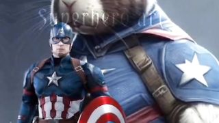 superhero but rabbit #avengers