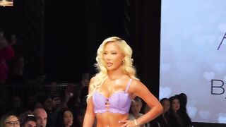 NYFW Adore Me runway- Anthia Mo These are the ideal women of men who show a dazzling body chart