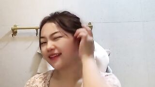 Bomber asian maid