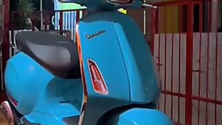 Vespa sprint upgred parts and custom horn