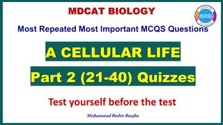 A Cellular life /Variety of life MCQs Part 2. #virusmcqs #varietyoflife #eteamdcat #numsmdcat