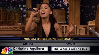 Wheel of Musical Impressions with Ariana Grande