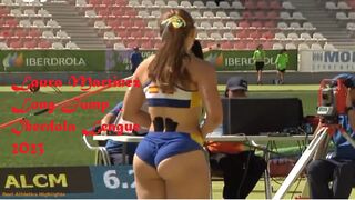 Laura Martinez's Winning expressions / Long Jump / Iberdola League 2023 #trackandfield  #longjump