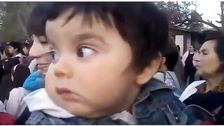 Scare the baby to death