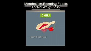 Metabolism Boosting Foods To Aid Weigt Los