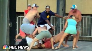 Watch: Video shows brawl erupt on Alabama riverfront