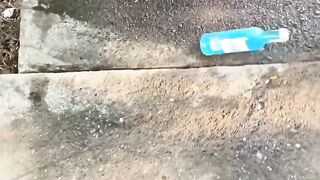 Crushing Crunchy & Soft things! Breaking glass bottles