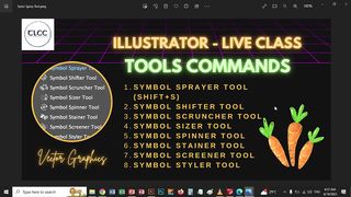 Illustrator Symbol Spray Tool Live Class TLCC