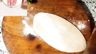 Tried New style Aloo Wala Pratha