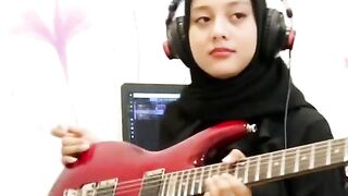 it's already beautiful, the guitarist's game is steady