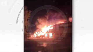 ГОЛЯМ ПОЖАР  В ПОДМОСКОВИЕТО