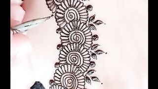 Beautiful mehndi design 22