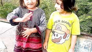 Zahara batool & zargullshah cute baby