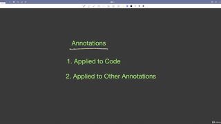 Buil-in Annotations Java