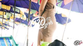 Vlog teaser 120girl Photoshoot with NINA at the BEACH top asian girl These are the ideal women of men who show a dazzling body chart