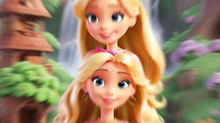 Barbie magical animated cartoons series for kids