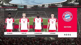 DFL Super Cup | 12/08/2023 | Bayern Munich - Leipzig  0:3