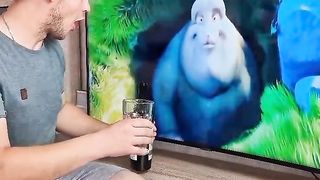 #funny#water#rabit#lucky