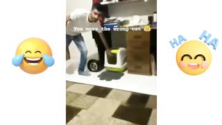 I challenge you not to laugh while watching this video #1