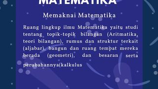 Part 7, mathematical meaning