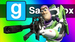 Gmod Sandbox Funny Moments - Sniper Battle, Ninja Vanish, C4 Cocoon! (Garry's Mod)